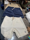 5A Unisex Prepster Corduroy Shorts Classic Polo Pony Logo Embroidered Casual Shorts 2255