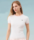 5A Women Slim Fit Contrast Accent T-Shirt 2260