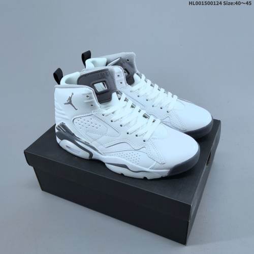 Original Jordan MVP White Cool Grey Basketball Shoes DZ4475-102