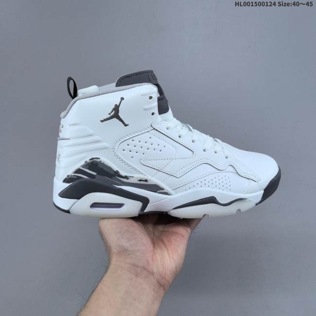 Original Jordan MVP White Cool Grey Basketball Shoes DZ4475-102