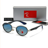 5A Round Metal Frame Polarized Sunglasses 82006