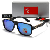 5A Square Frame Polarized Sunglasses 8971