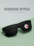 5A Square Frame Polarized Sunglasses 8957