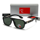 5A Square Frame Polarized Sunglasses 8971