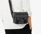 5A The Blend Clipped Monogram Messenger Bag