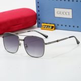 Men's Aviator Double Bridge Sunglasses 9040