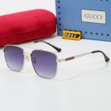 Men's Aviator Double Bridge Sunglasses 9031