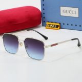 Men's Aviator Double Bridge Sunglasses 9031