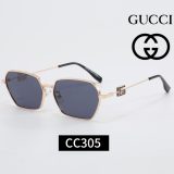 Unisex Geometric Square Sunglasses 305