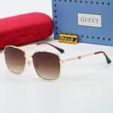 Men's Aviator Double Bridge Sunglasses 9040
