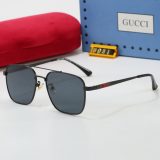 Men's Aviator Double Bridge Sunglasses 9031