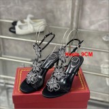 5A Women's Jeweled High Heel Sandals