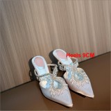 5A Women's Jeweled High Heel Sandals