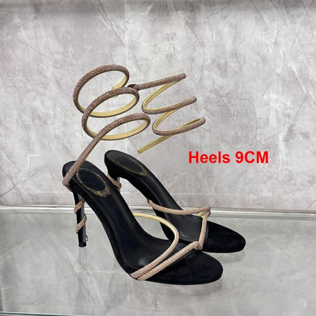5A Women's Jeweled High Heel Sandals