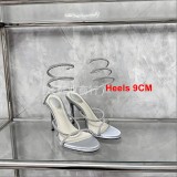 5A Women's Jeweled High Heel Sandals