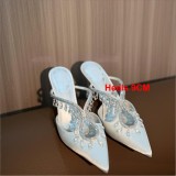 5A Women's Jeweled High Heel Sandals