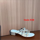 5A Women's Jeweled High Heel Sandals