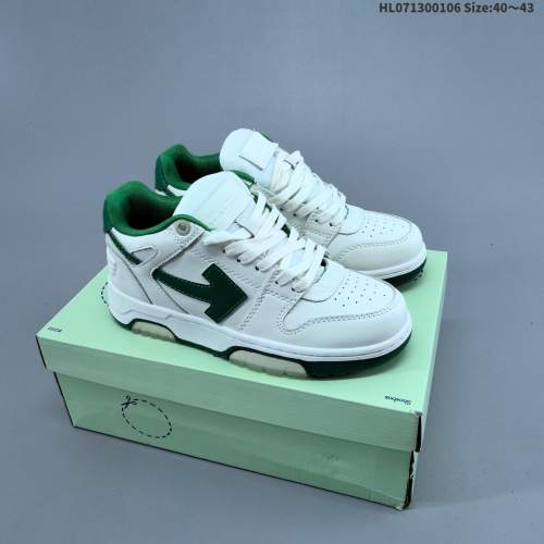 5A Out Of Office OOO Low Tops Sneakers White