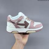 5A Out Of Office OOO Low Tops Sneakers White Pink