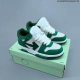 5A Out Of Office OOO Low Tops Sneakers White Green