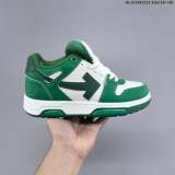 5A Out Of Office OOO Low Tops Sneakers White Green