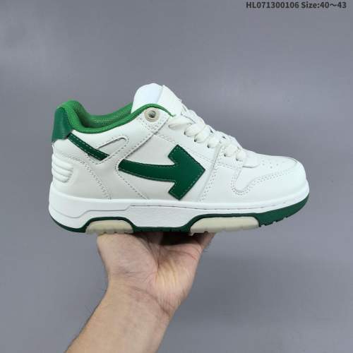 5A Out Of Office OOO Low Tops Sneakers White