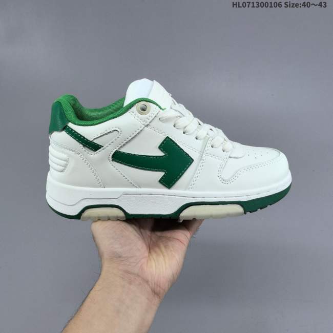 5A Out Of Office OOO Low Tops Sneakers White