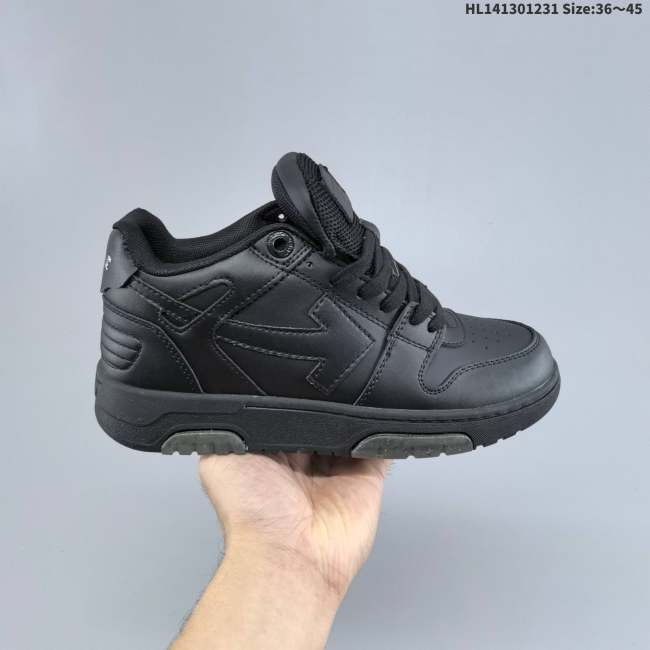 5A Out Of Office OOO Low Tops Sneakers Black