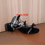 5A Women's Jeweled High Heel Sandals