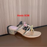 5A Women's Jeweled High Heel Sandals