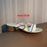 5A Women's Jeweled High Heel Sandals