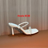 5A Women's Jeweled High Heel Sandals