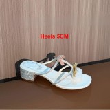 5A Women's Jeweled High Heel Sandals