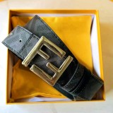 5A Men's Genuine Leather 40mm slide buckle Belt 105-125cm 4121