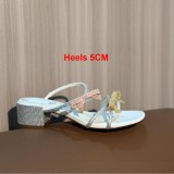 5A Women's Jeweled High Heel Sandals