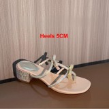 5A Women's Jeweled High Heel Sandals
