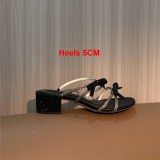 5A Women's Jeweled High Heel Sandals