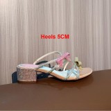 5A Women's Jeweled High Heel Sandals