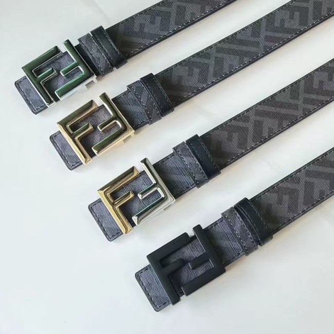 5A Men's Genuine Leather 40mm slide buckle Belt 105-125cm 4121