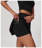 5A Set Featuring The Grand Slam Tennis Skirt and Coordinating Square-neck Crop Top