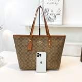 5A Gallery Tote Bag Brown