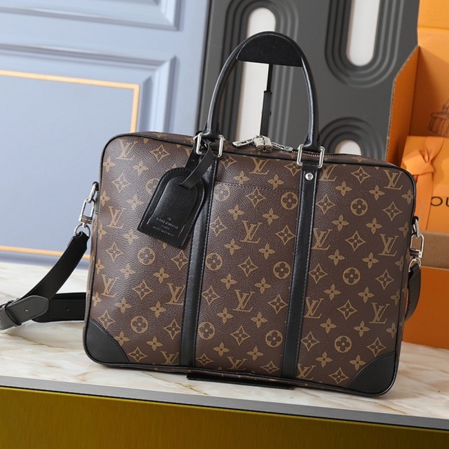 Original Porte-Documents Voyage PM Briefcase Men's Business Bag