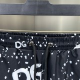 Original Men's Letter Graffiti Print Beach Shorts