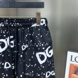 Original Men's Letter Graffiti Print Beach Shorts
