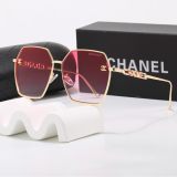 5A Metal Gradient Lenses Sunglasses