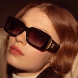 5A Retro Rectangular Frame Sunglasses 2093