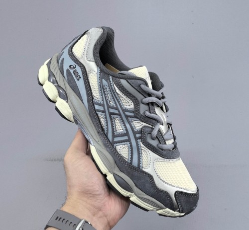 5A Gel-NYC Running Shoes Cream Grey 1201A789-250