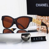 5A Vintage Square Frame Sunglasses 4478