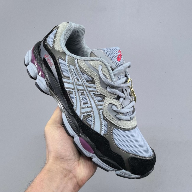 5A Gel-NYC Grey Silver Purple Retro Running Shoes 1201A789-020