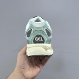 5A Gel-NYC Sage Green & Silver Retro Running Sneakers 1203A383-302